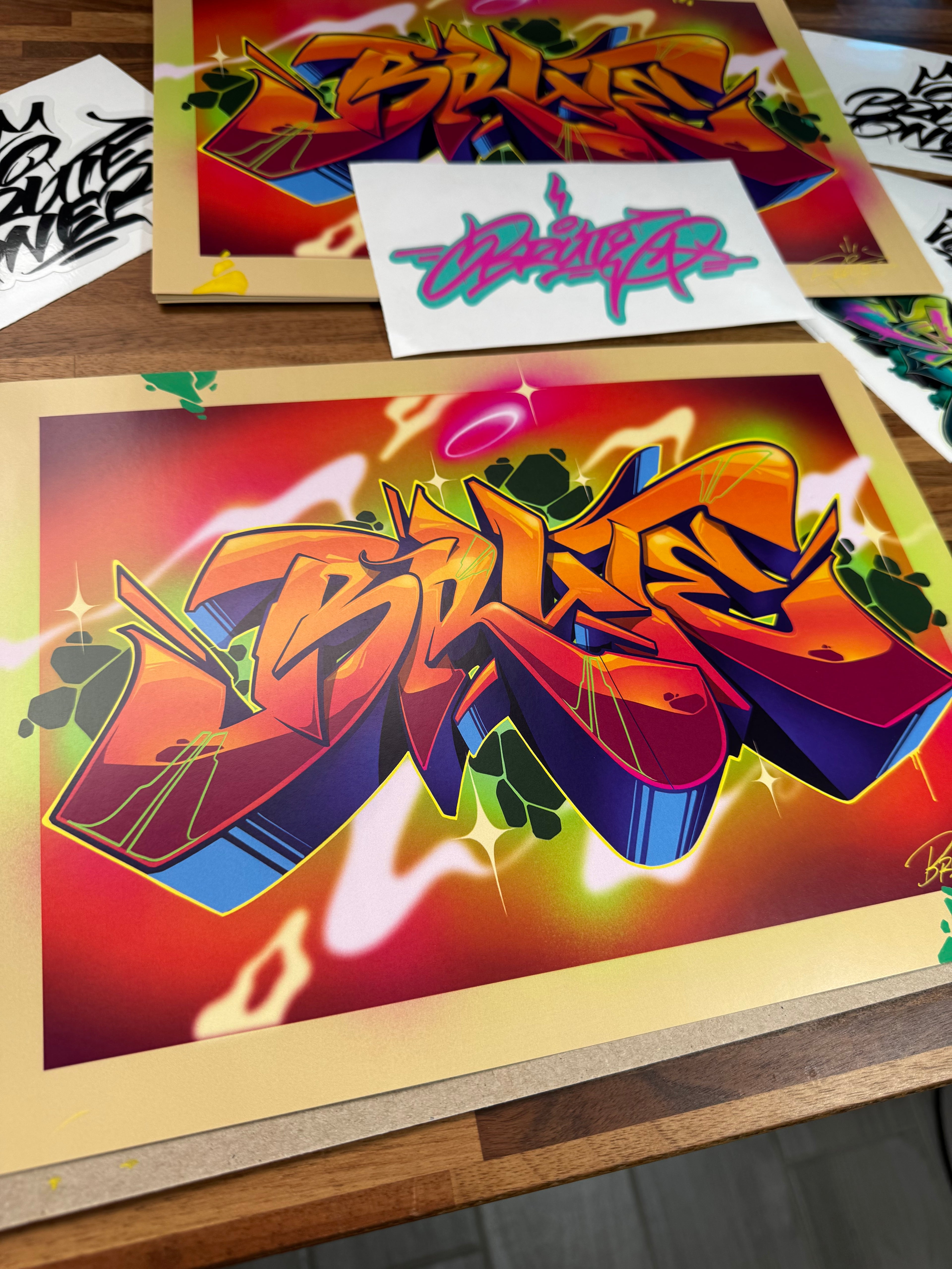 Limited Edition BRUTE prints