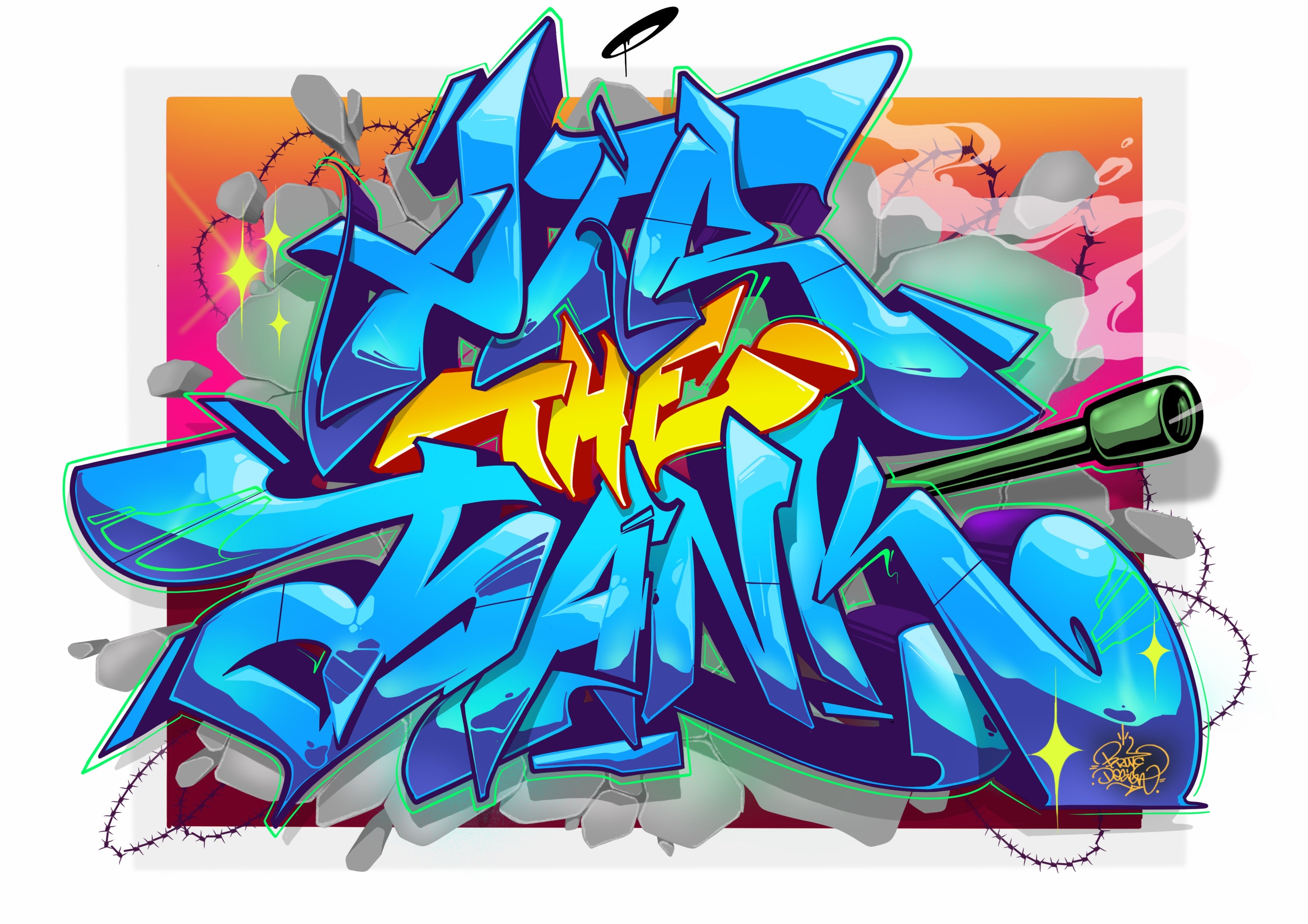 Custom Digital Sketch
