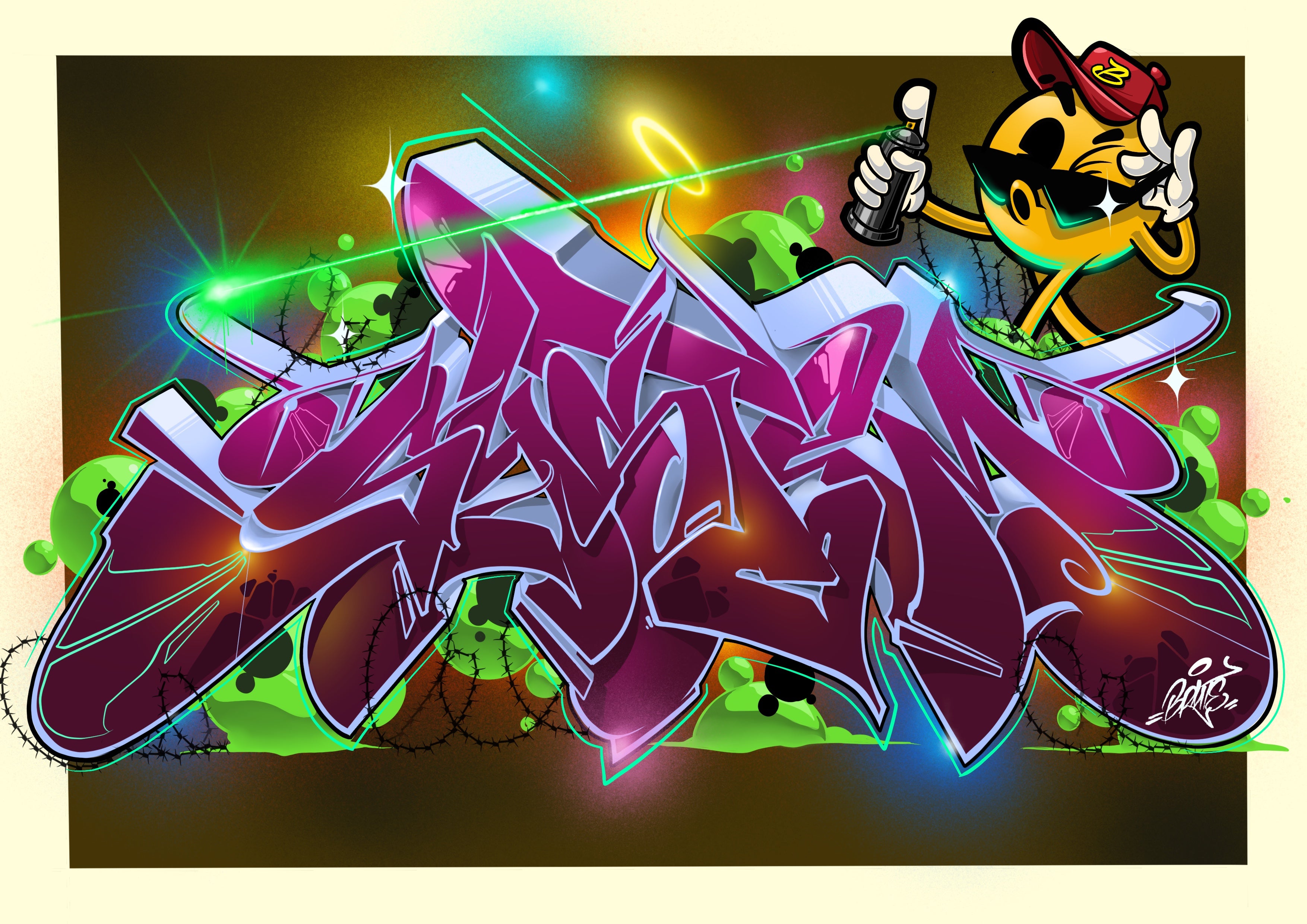 Custom Digital Sketch