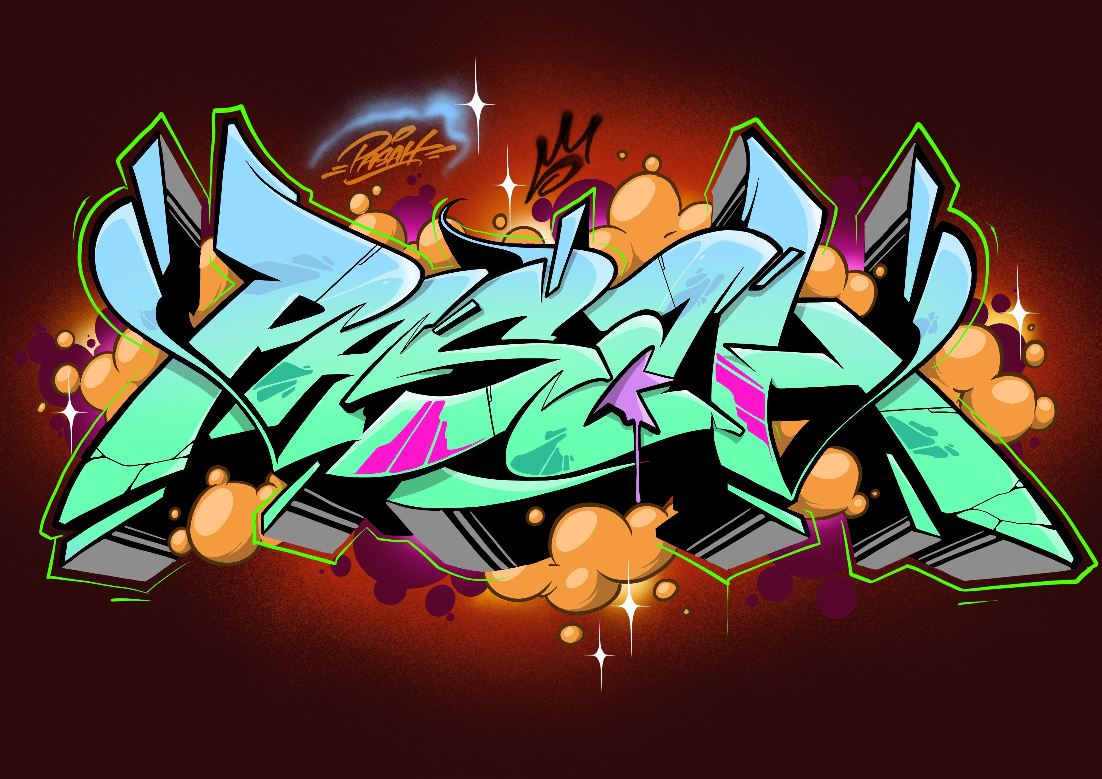 Custom Digital Sketch
