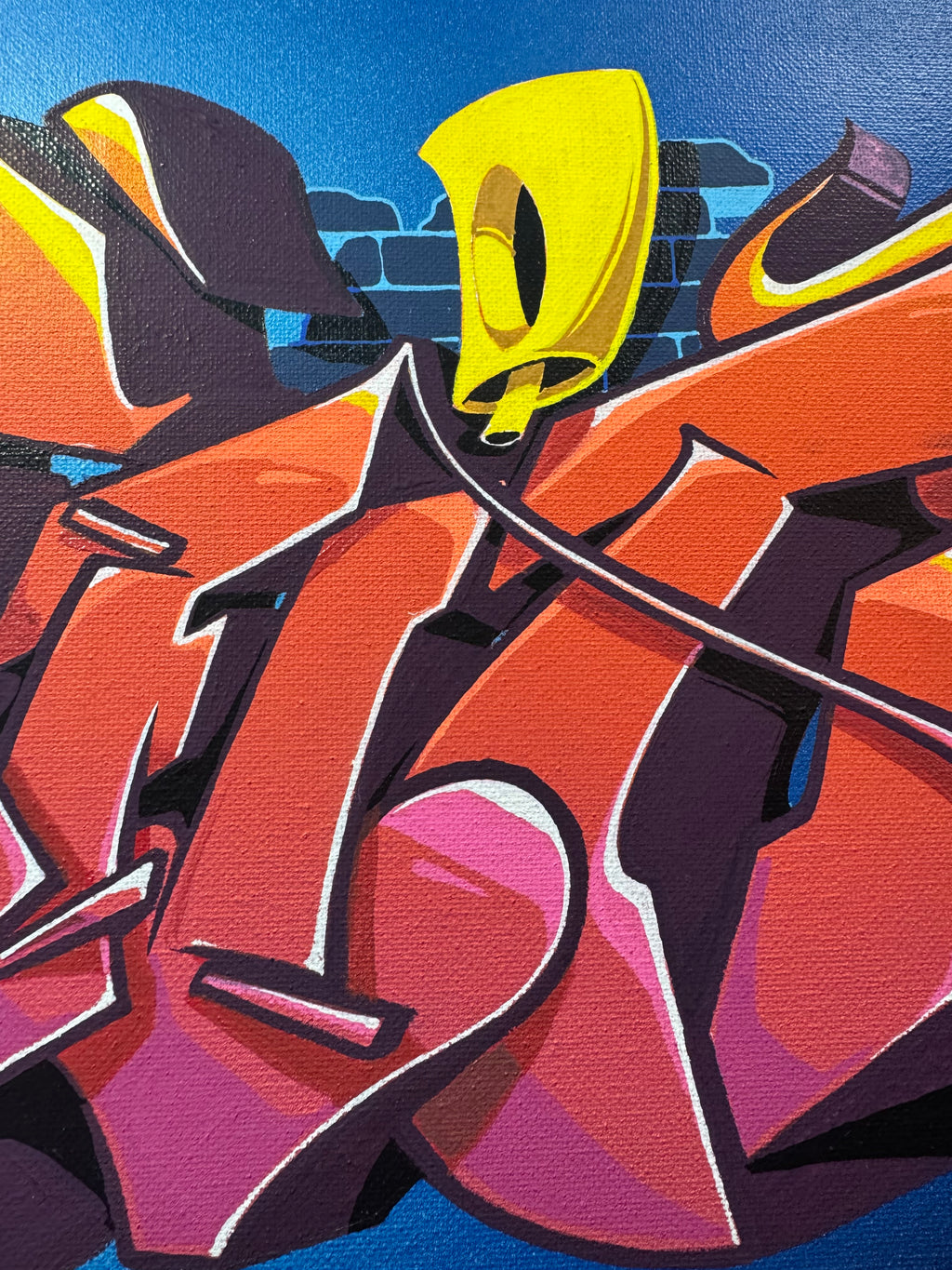 “GRAFFITI” — Original Mixed Media on Canvas